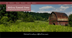 Desktop Screenshot of mcevoyfuneralhome.com