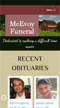 Mobile Screenshot of mcevoyfuneralhome.com